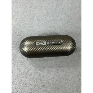 Oakley Sunglasses Case Black Synthetic‎ Carbon Fiber Hard Shell Protective